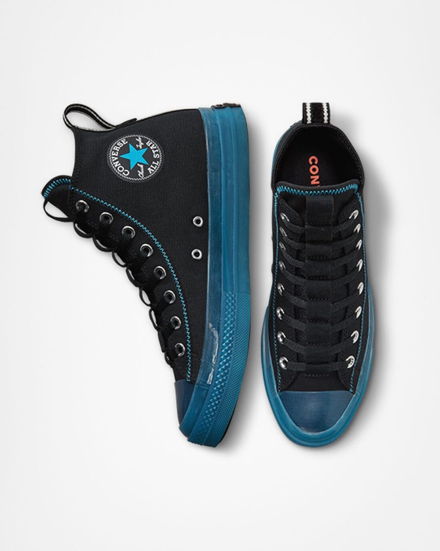 Tenisi Inalti Barbati Converse Chuck Taylor All Star CX Explore Negrii Albastri Albi | RO NVWHQ283